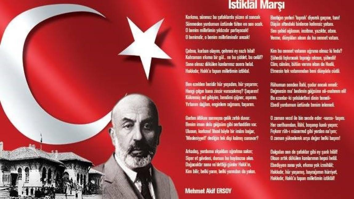 12 Mart İstiklâl Marşı’nın Kabulü ve Mehmet Akif Ersoy’u Anma Günü Temalı Resim Yarışması